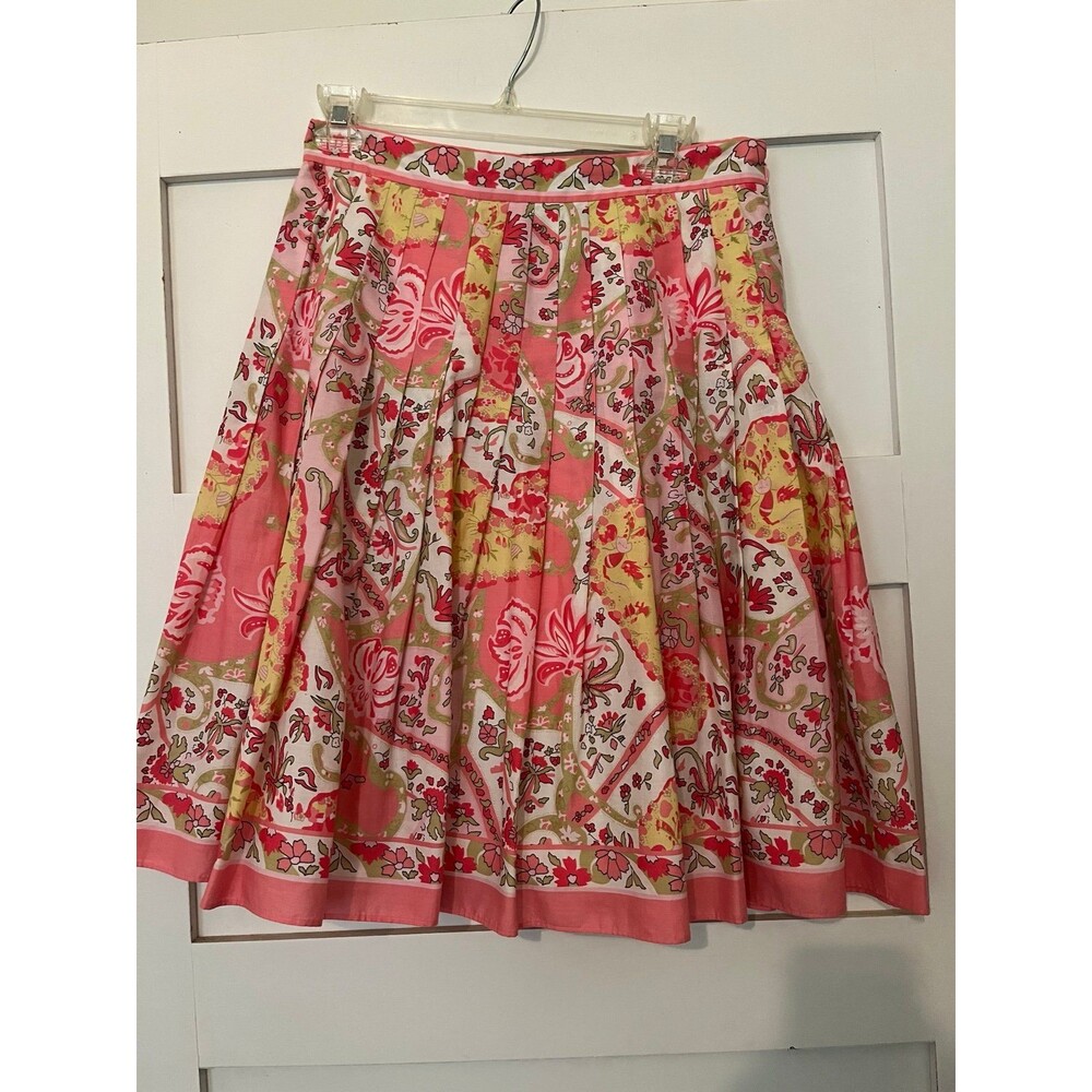 Antonio Melani Cottage Core Pleated Floral Skirt - XS - 2